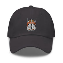 Load image into Gallery viewer, &quot;Orange Clone Commander&quot; Embroidered Hat
