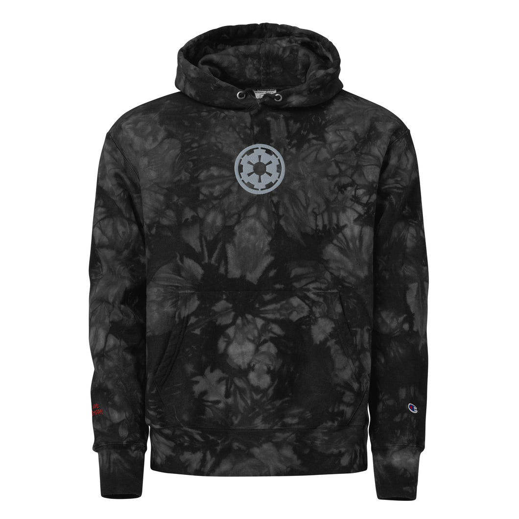 Long Live The Empire Embroidered Unisex Champion tie-dye hoodie
