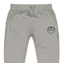 Load image into Gallery viewer, Rebel Alliance Embroidered unisex fleece sweatpants
