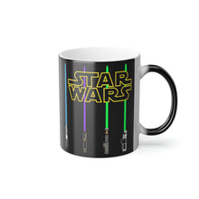 Load image into Gallery viewer, Lightsabers Color Changing Mug
